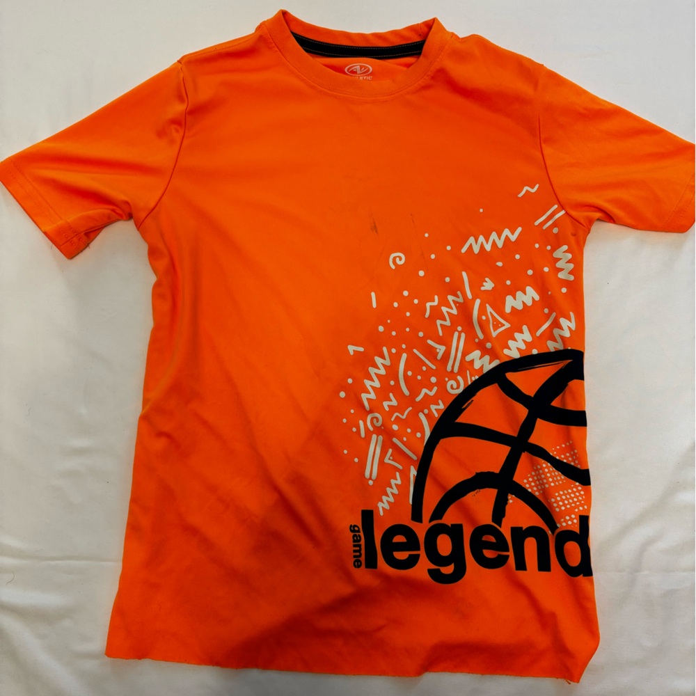 Athletic Works Orange 'Legend' Graphic Tee